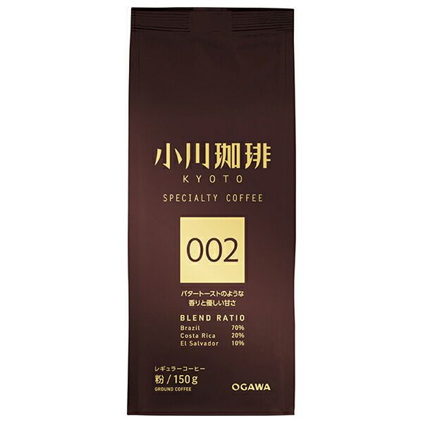 小川珈琲 ティコーヒーブレンド 002 粉 150g×24袋入｜ 嗜好品 珈琲 コーヒー レギュラー 粉
