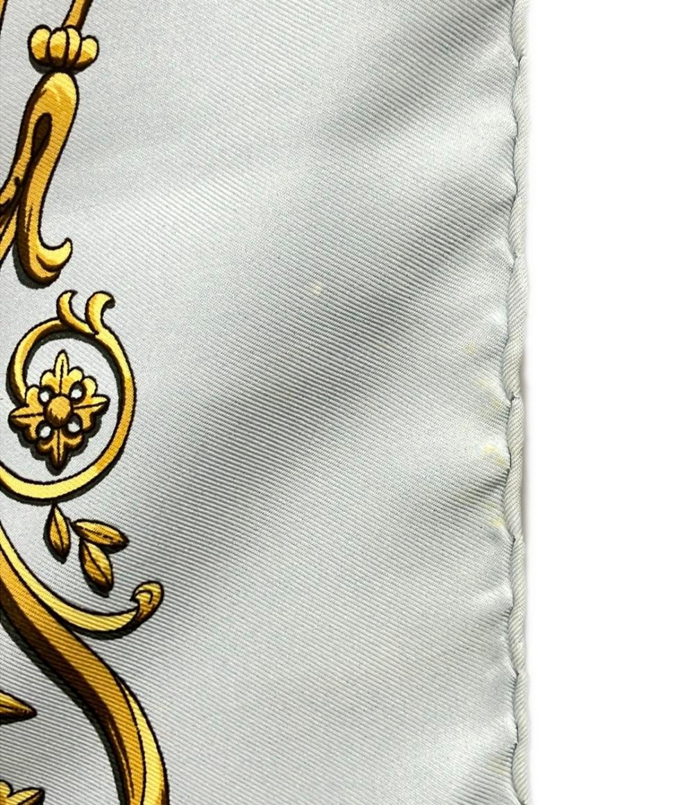 エルメス スカーフ カレ90 シルク100% ロンシャンへの散歩 LA