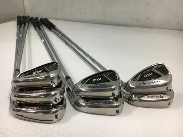 セ82★テーラーメイド M2 8本アイアンセット TM7-216 純正カーボンS セ82☆テーラーメイド M2 8本アイアンセット TM7-216 純正カーボンS