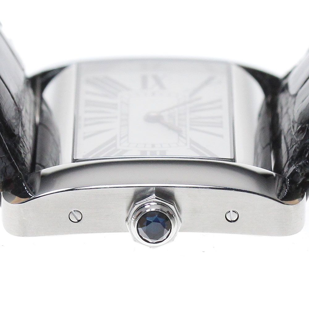 カルティエ CARTIER W6300655 タンクディバンLM クォーツ メンズ良品_