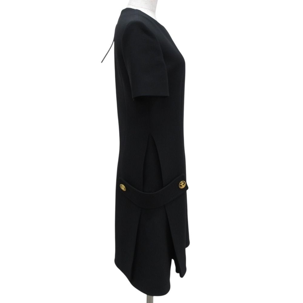 ヴィトン ウール 34 ブラック レディース ワンピース 未使用 21AW