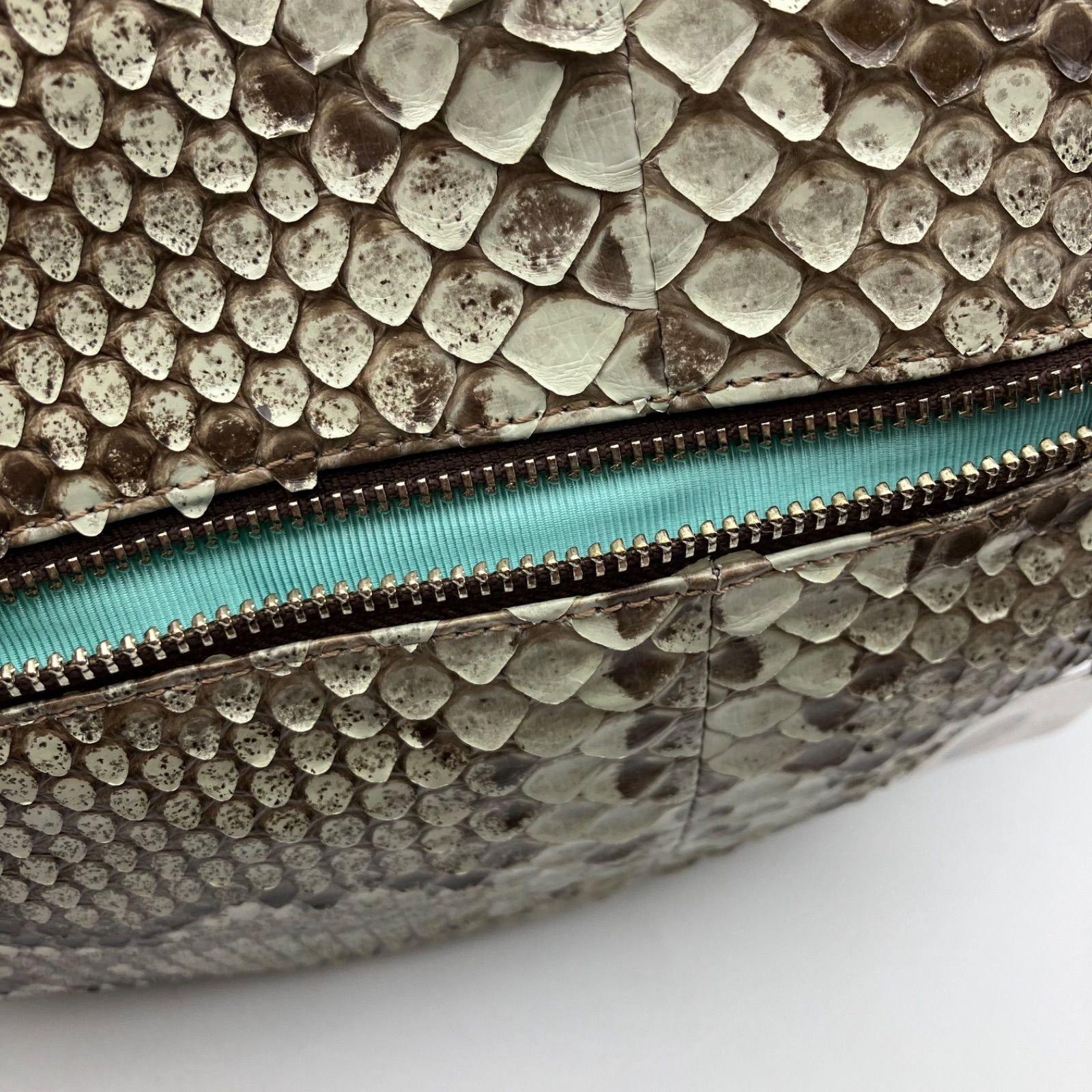 タグ付き 未使用 Bag Liore バグリオ ショルダーバッグ パイソン