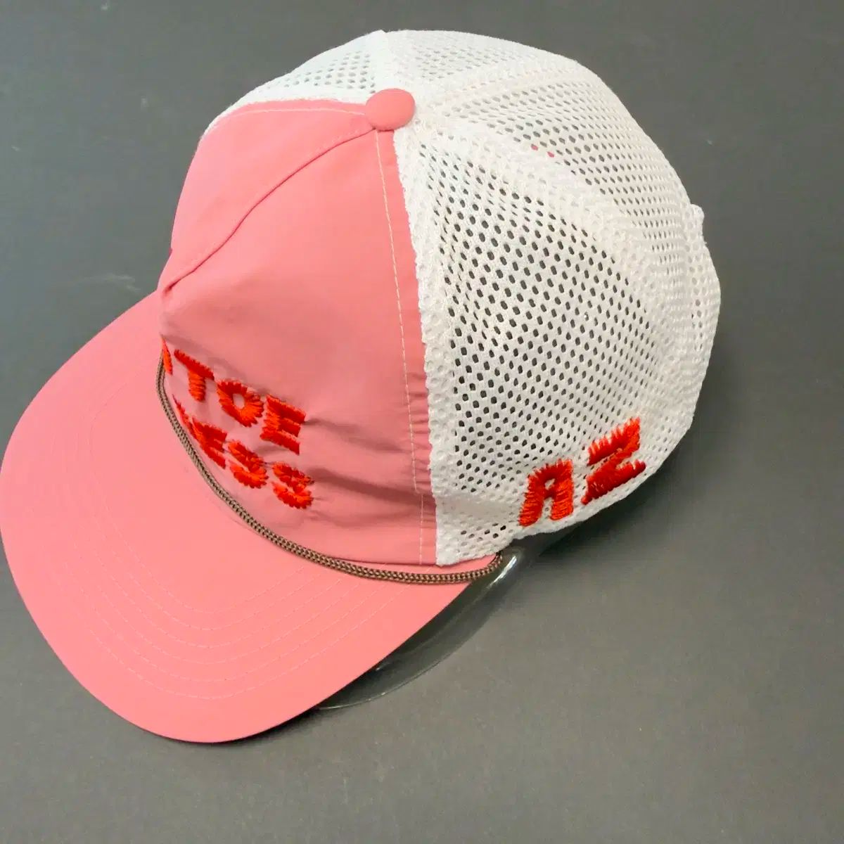 コミュニケーションのある Alex Zono アレックスジョノ ピンク メッシュキャップ 絶対にあなたの一番選択！