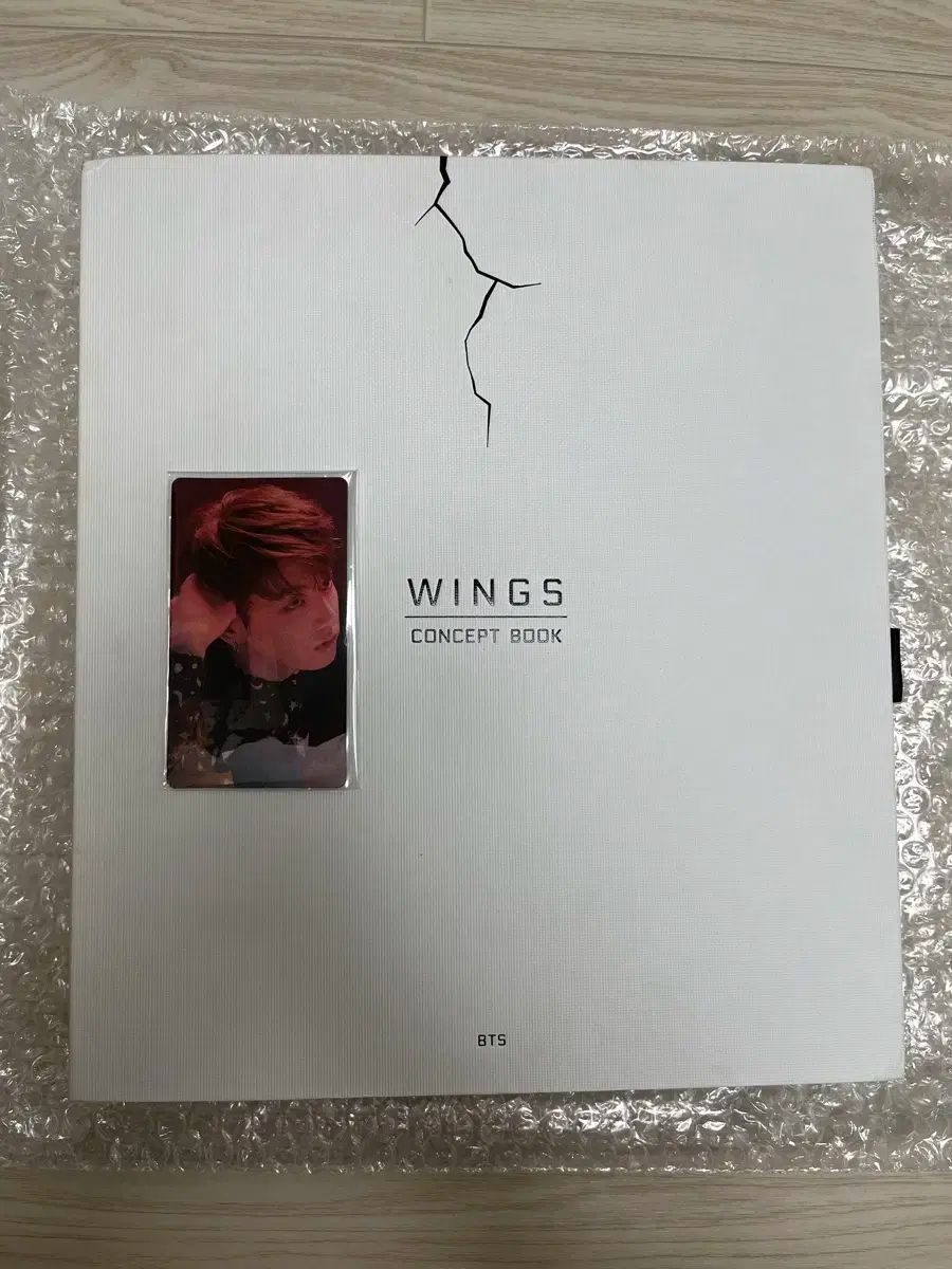 BTS WINGS コンセプトブック レンチキュラー フォトカード ジン JIN BTS 防弾少年団 WINGS コンセプトブック レンチキュラー カード