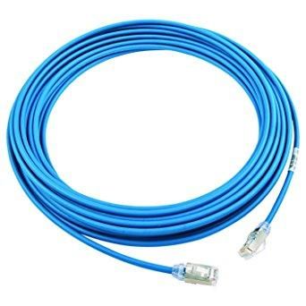 2営業日で発送 パンドウイット カテゴリ6A シールド 超細径パッチコード 10m 青 STP28X10MBU STP28X10MBU