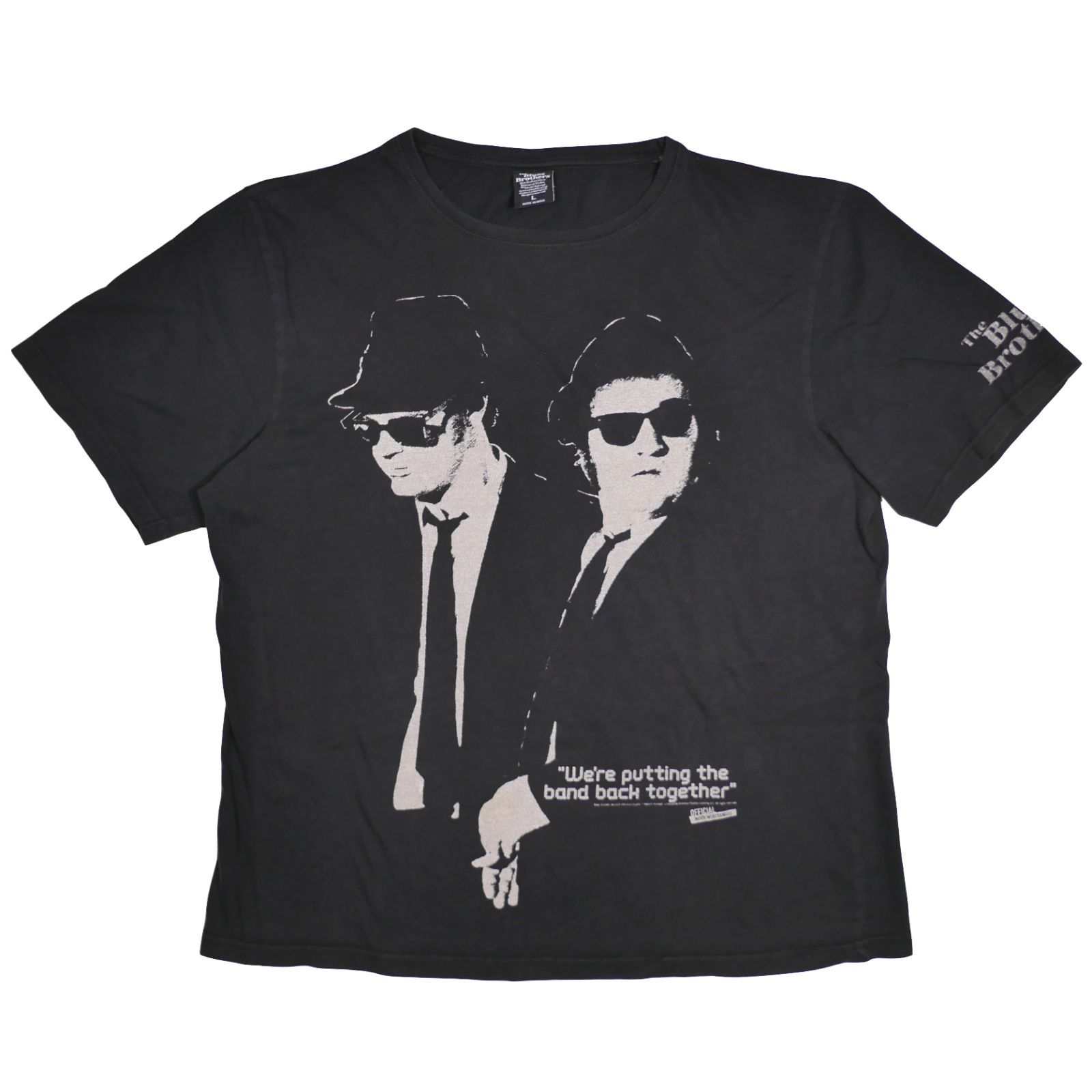 L】映画 The Blues Brothers ブルースブラザーズ Tシャツ ブルース 