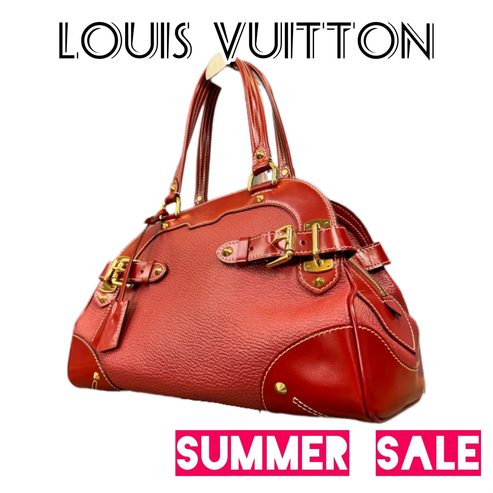 🔶🔶Summer SALE🔶🔶 週末セール 【LOUIS VUITTON】 【極美品】 ルイヴィトン ハイブランド バッグ スハリ ル・ラディウ  ハンド トート タナミ 型番：M95866 シリアル有り - メルカリ