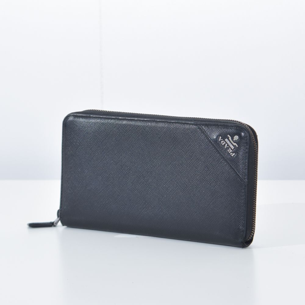 PRADA 財布 サフィアーノ ブラック 2250002029983