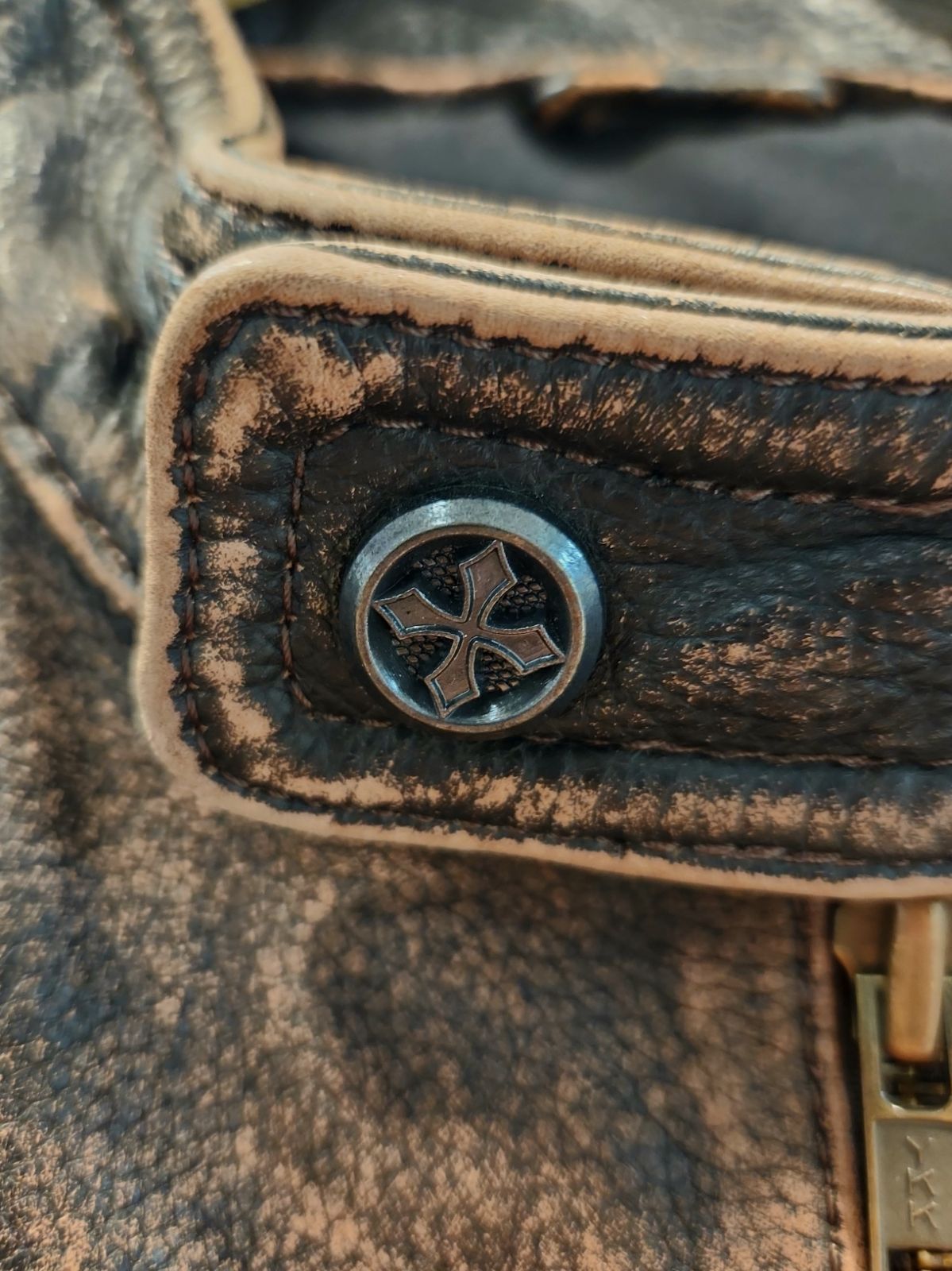 URBAN BARON レザージャケットシングルライダース サイズ3XL