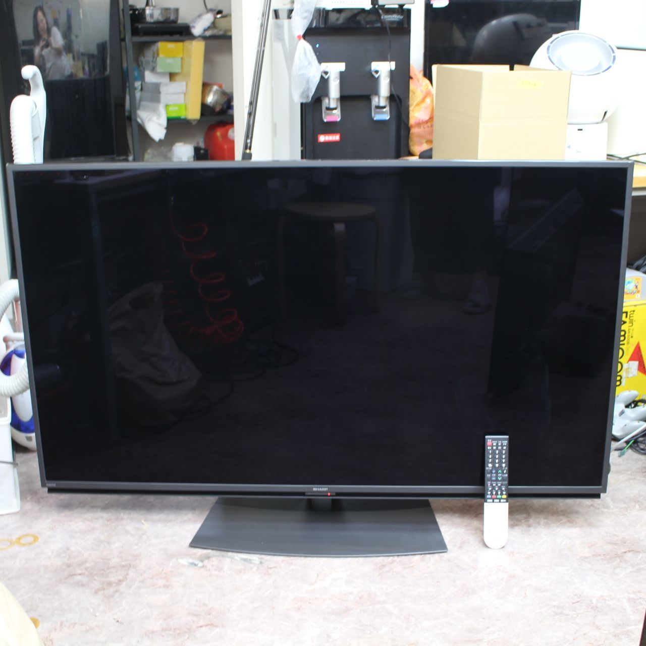 IS592 川崎から シャープ 55V型 液晶テレビ AQUOS 4T-C55CN1 4K Android TV 2021年製 SHARP
