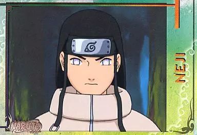 中古】食玩 トレーディングカード No.11 日向ネジ ノーマルブロマイド