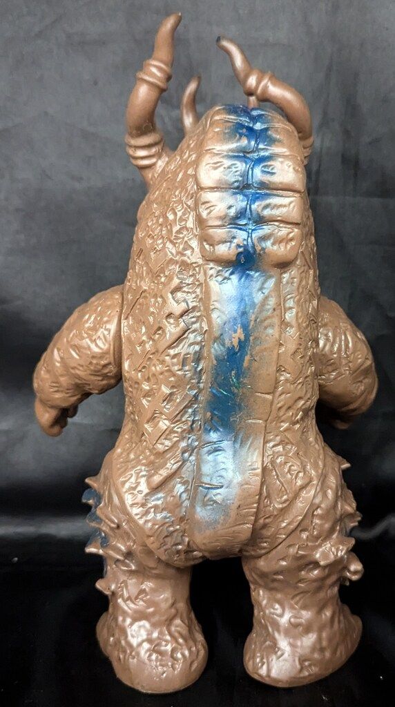  ブルマァク ブルマァクST VINソフビ ミクラス 茶成型 青 赤 緑塗装 ウルトラマン キャラクター玩具