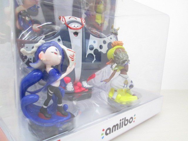 amiibo アミーボ　スプラトゥーン　すりみ連合とトリプルセット amiibo すりみ連合セット[フウカ／ウツホ／マンタロー]（スプラ