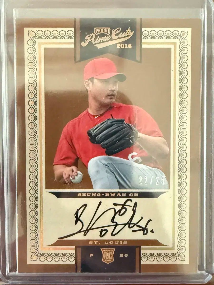 Panini パニーニ オ・スンファン（呉昇桓） ルーキー オンオート 25 チャン・ハンジョン