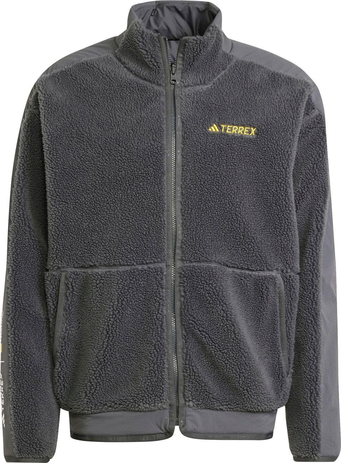 アディダス adidas アウトドア ナショナル ジオグラフィック ハイパイルジャケット ジェンダーニュートラル KQL39 JJ4356 グレーシックス