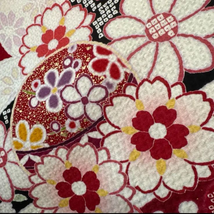 金駒刺繍 舞桜