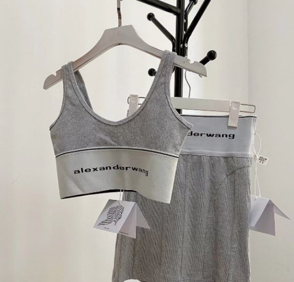 Alexander Wang logo elastic bra ストレッチブラ (Alexander