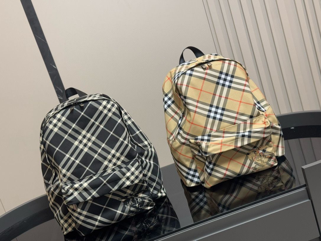 ダブルショルダーバッグ トレンチ風ナイロン