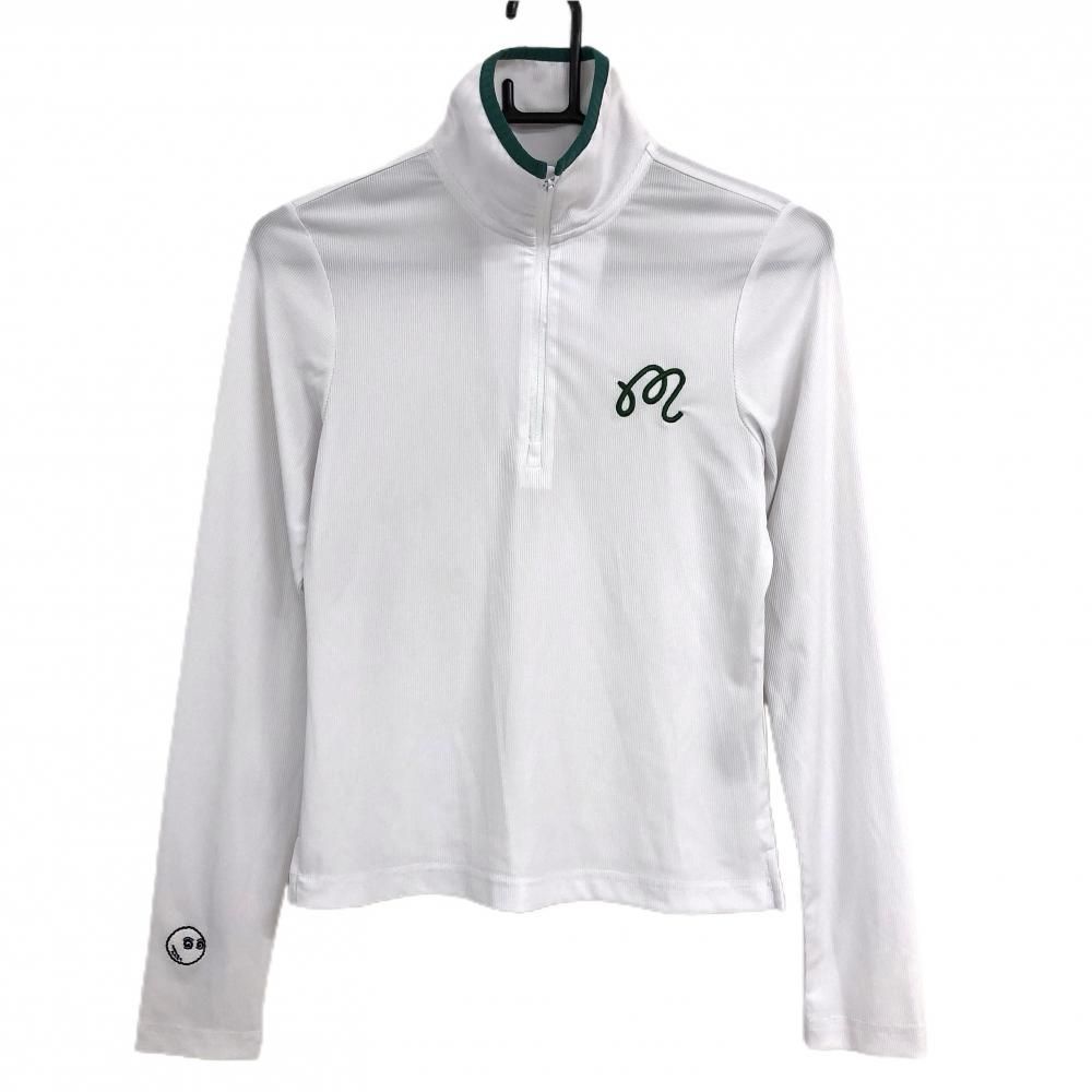 マルボン　長袖　ハーフジップ XL マルボンゴルフ MALBON GOLF シャツ ハーフジップ 長袖 即日