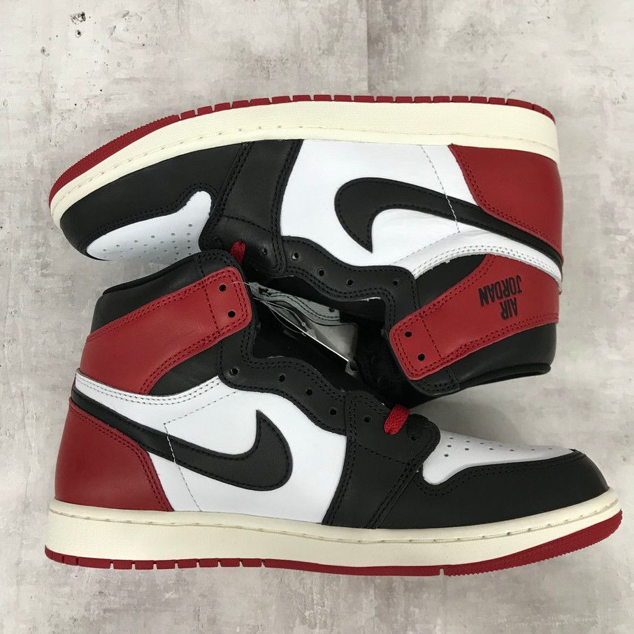 NIKE AIR JORDAN 1 RETRO HIGH OG BLACK TOE REIMAGINED ナイキ エア