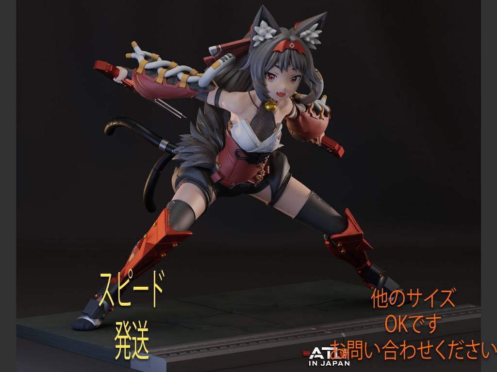 ガレージキット 1|6 Nekomiya Mana ZZZ 未塗装未組立 在庫は1つのみです
