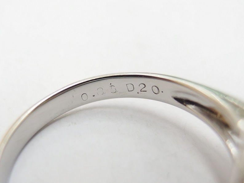 Pt900 オパール 0.89ct D0.20ct 15号 リング - メルカリ 