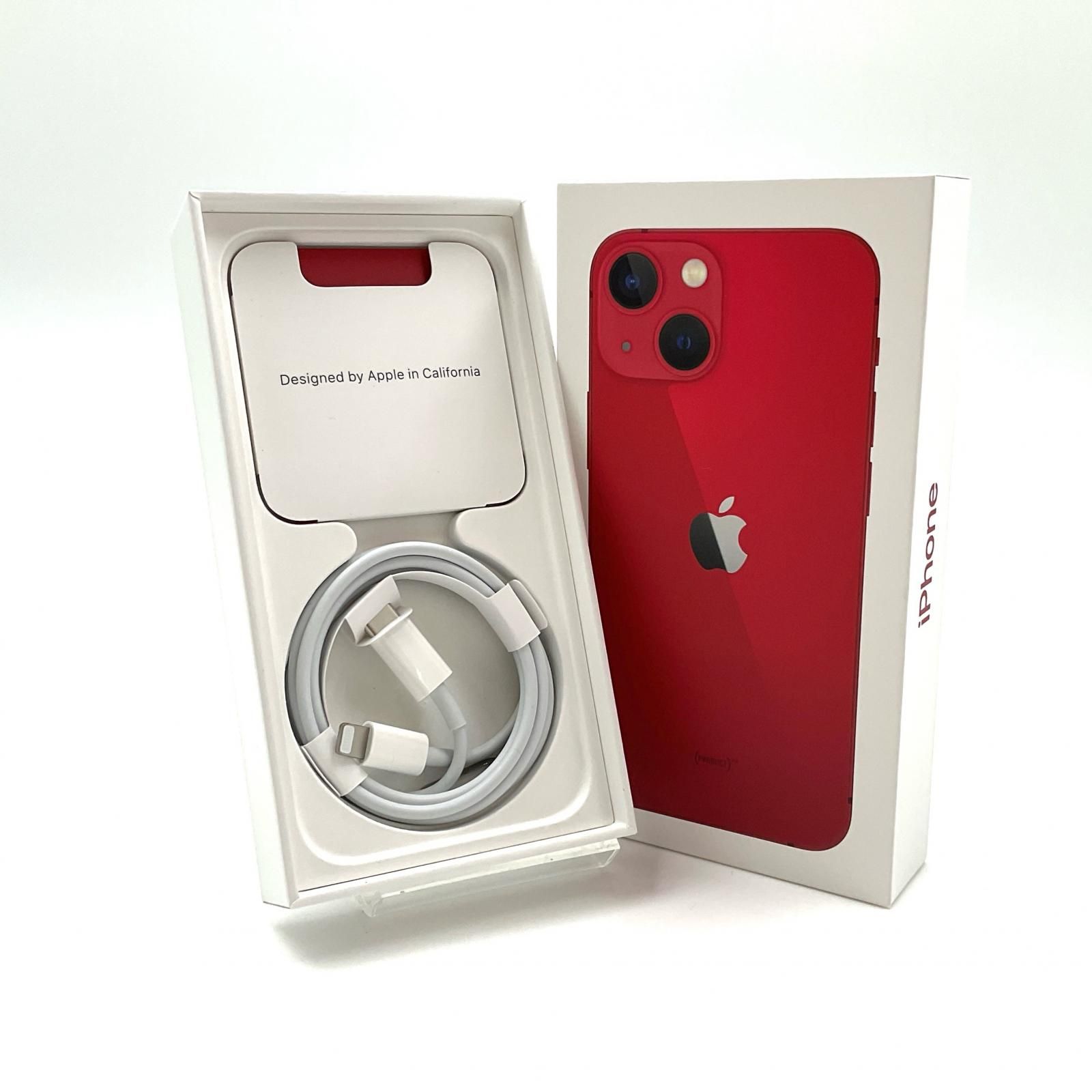 iPhone 13 mini 512GB (PRODUCT)RED SIMフリー 白ロム 動作確認