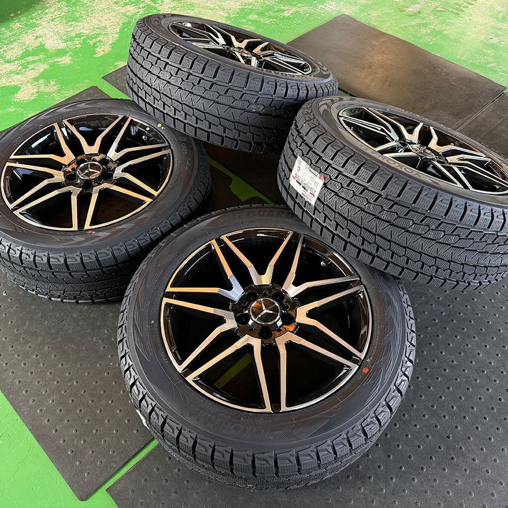 スタッドレス ベンツ EQB GLB X247 ヨコハマ アイスガードSUV G075 235 55R18 タイヤホイールセット １台分 4本セット 国産タイヤ FFCRYSTALESIA_COM