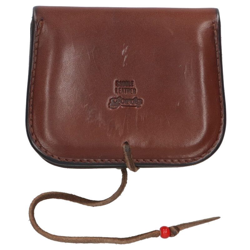 ゴローズ GC-03/金メタル付きフラワー 縦向きコンチョ メンズ