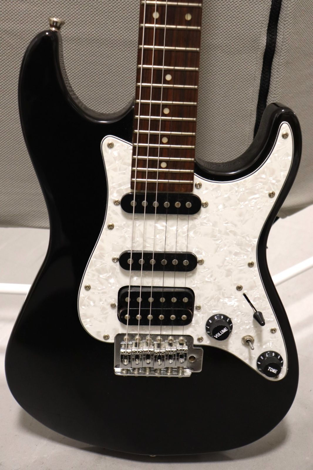 美品】Bacchus バッカス GS-MINI ミニギター 黒 動作未確認