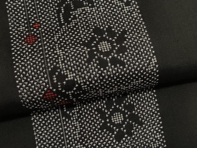 平和屋着物●本場大島紬　7マルキ　泥染め　破れ色紙吉祥文　正絹　逸品　未使用　CAAR6550ze 平和屋着物○本場大島紬 7マルキ 泥染め 破れ色紙吉祥文 正絹 逸品 未