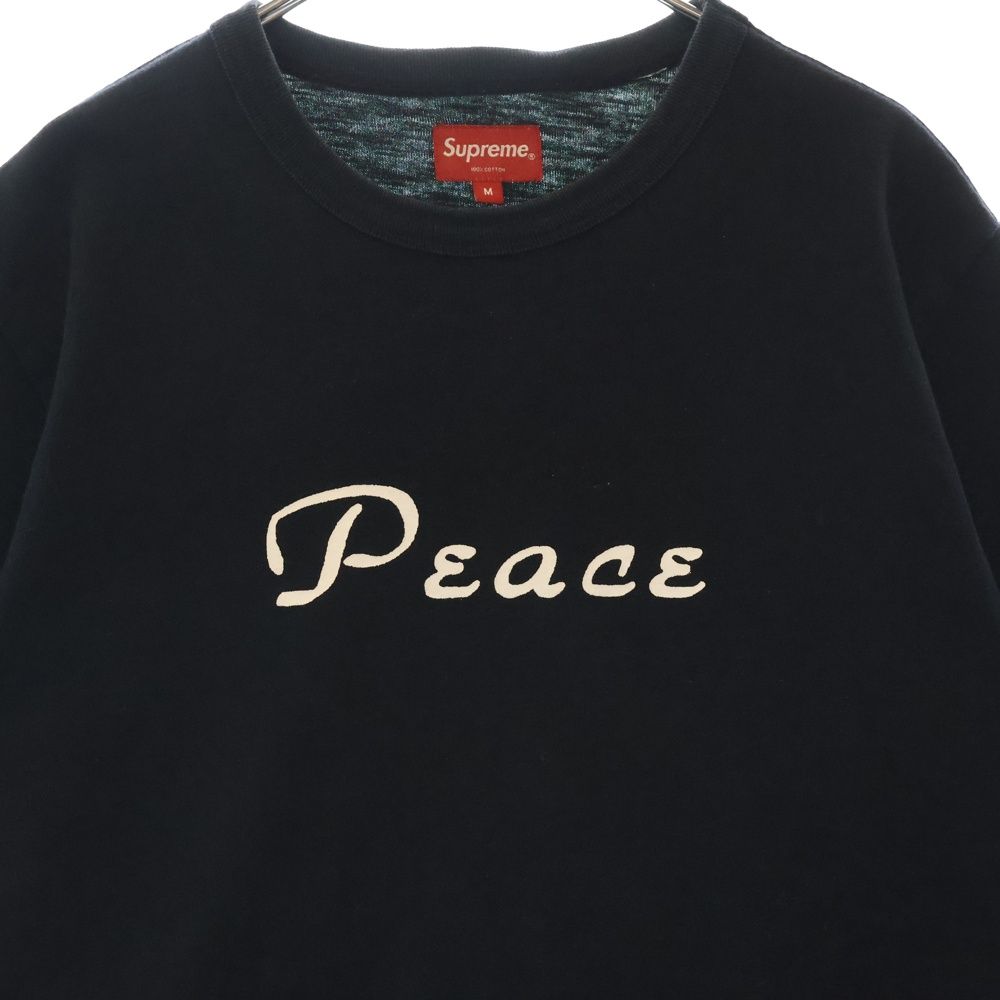 SUPREME (シュプリーム) 18AW Peace S/S Top ピース トップ ロゴパッチ  