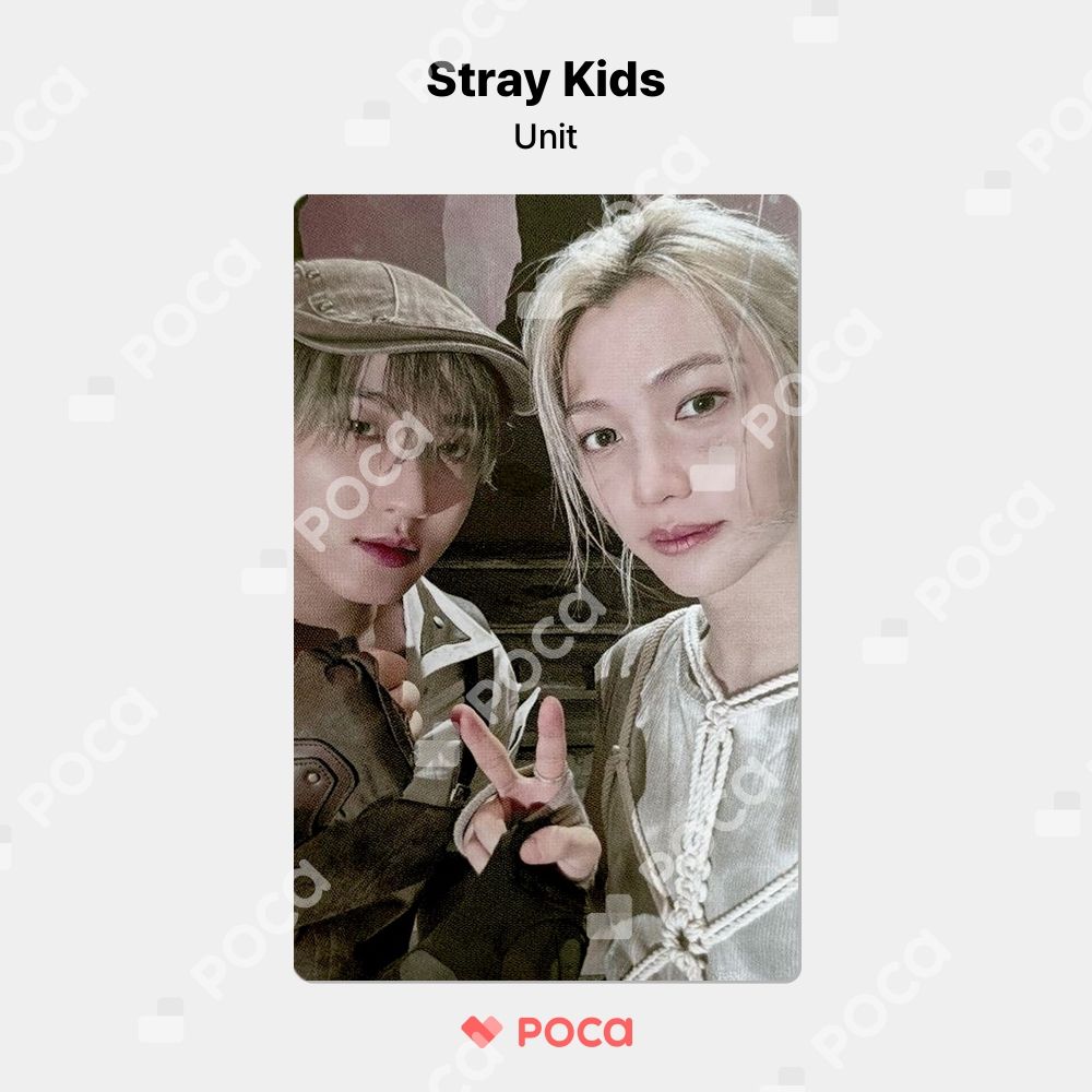 straykids GIANT FC盤 トレカ ユニット 特典 straykids スキズ GIANT FC盤限定 ユニットトレカコンプ トレカ