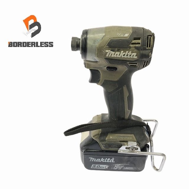 makita マキタ 18V 充電式インパクトドライバ TD173D バッテリ1個 18V 5.0Ah 付き 締付け コードレス 108226