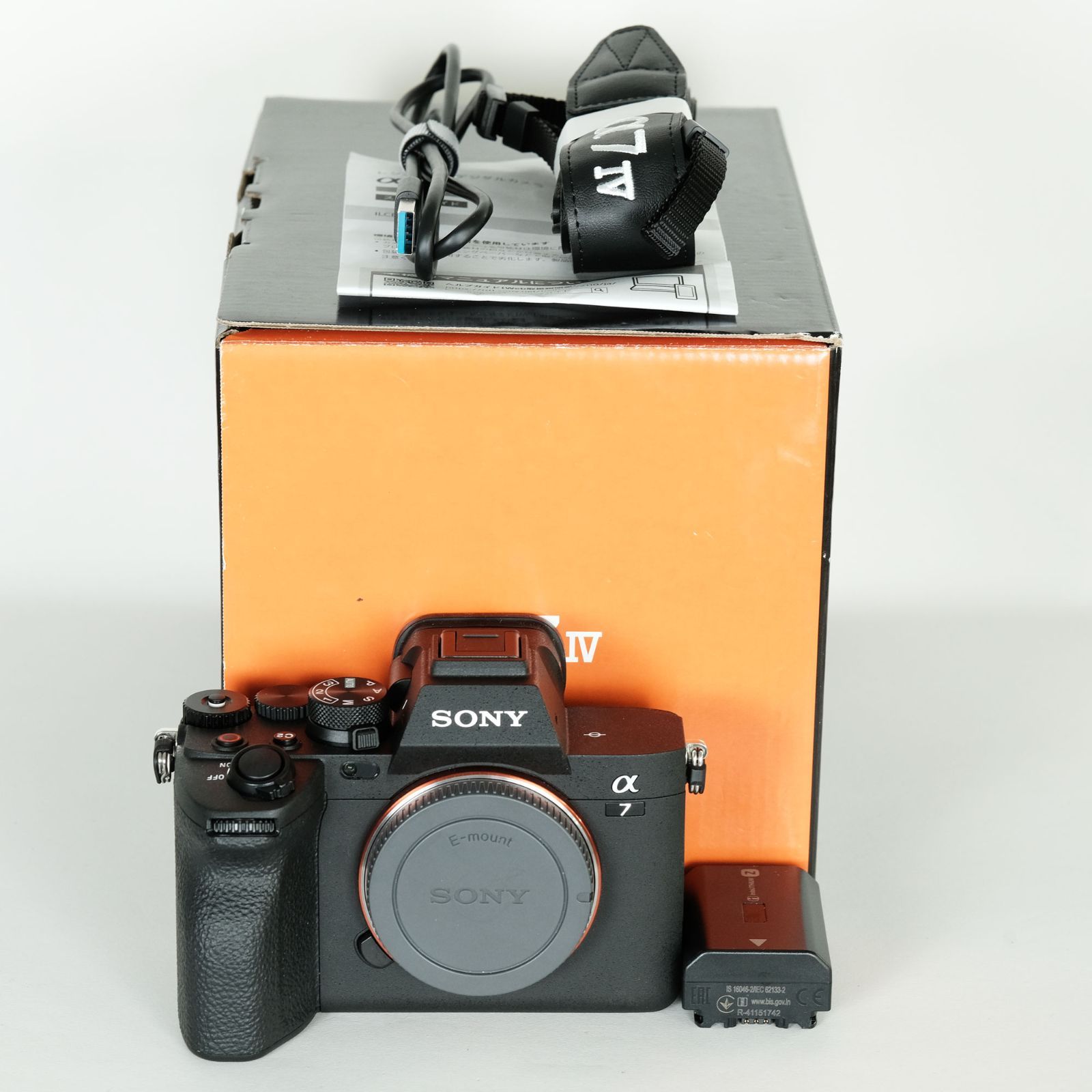 ｜シャッター数525回 SONY α7 IV ILCE-7M4 ボディ ソニーEマウント