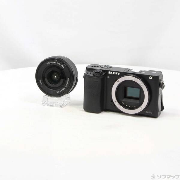 〔 品〕 α6000 パワーズームレンズキット ブラック ILCE-6000L 262