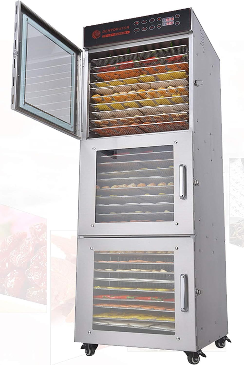 業務用大型果物乾燥機 食品空気乾燥機 医薬品乾燥果物機械 果物 野菜 きのこおよびソーセージ乾燥ボックス脱水機