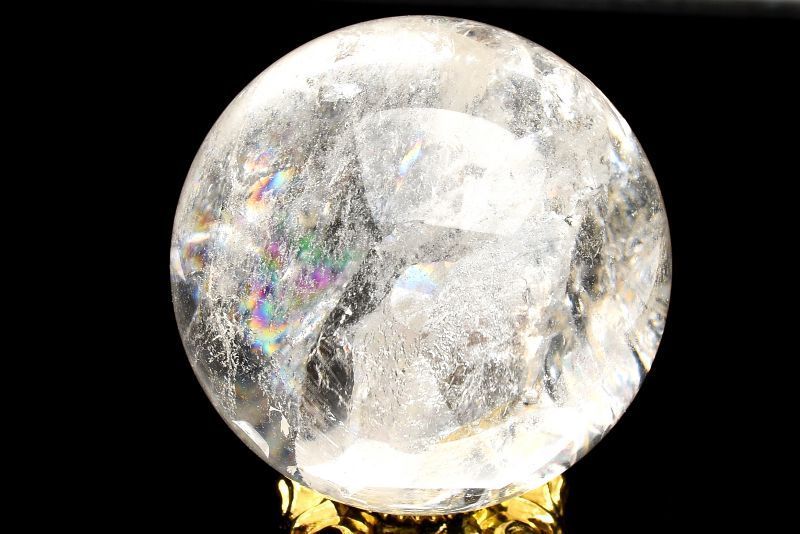 【希少】クォーツインクォーツ丸玉/貫入水晶スフィア 1点物】数量限定◇希少 クォーツインクォーツ(貫入水晶) 38mm