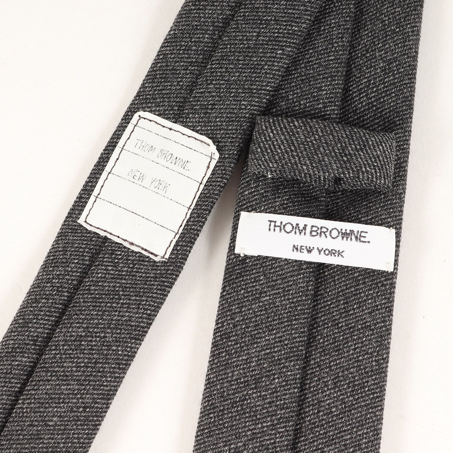 THOM BROWNE トムブラウン トリコロール テープ ウール プレーン