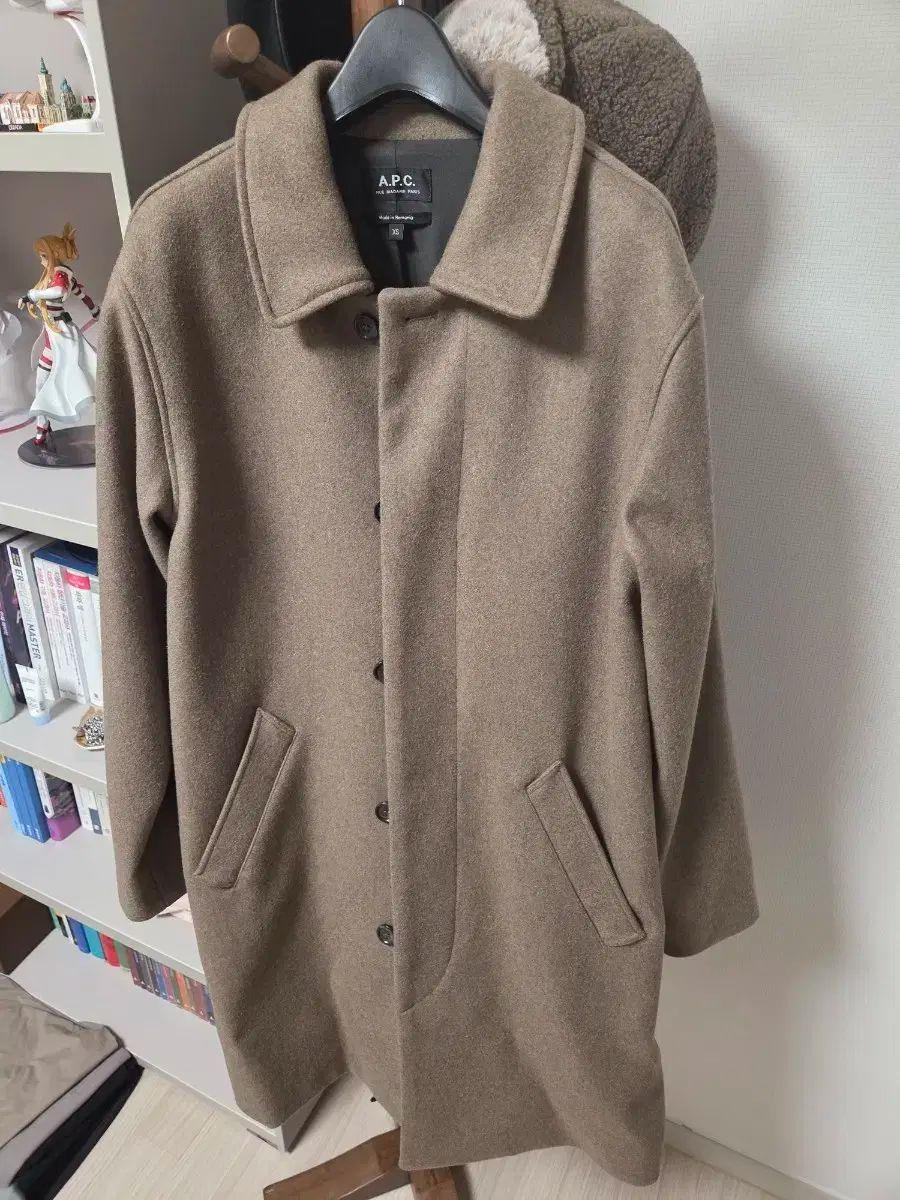 A.P.C. アーペーセー ウール ステンカラーコート