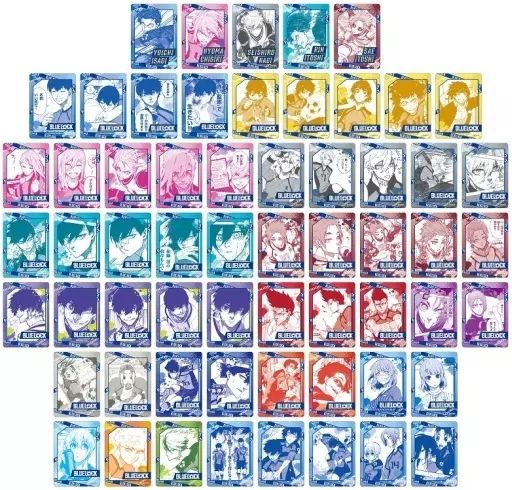 キャラクターグッズ 【】キャラカード 全60種セット 「ブルーロック トレーディングふぁぼカ」