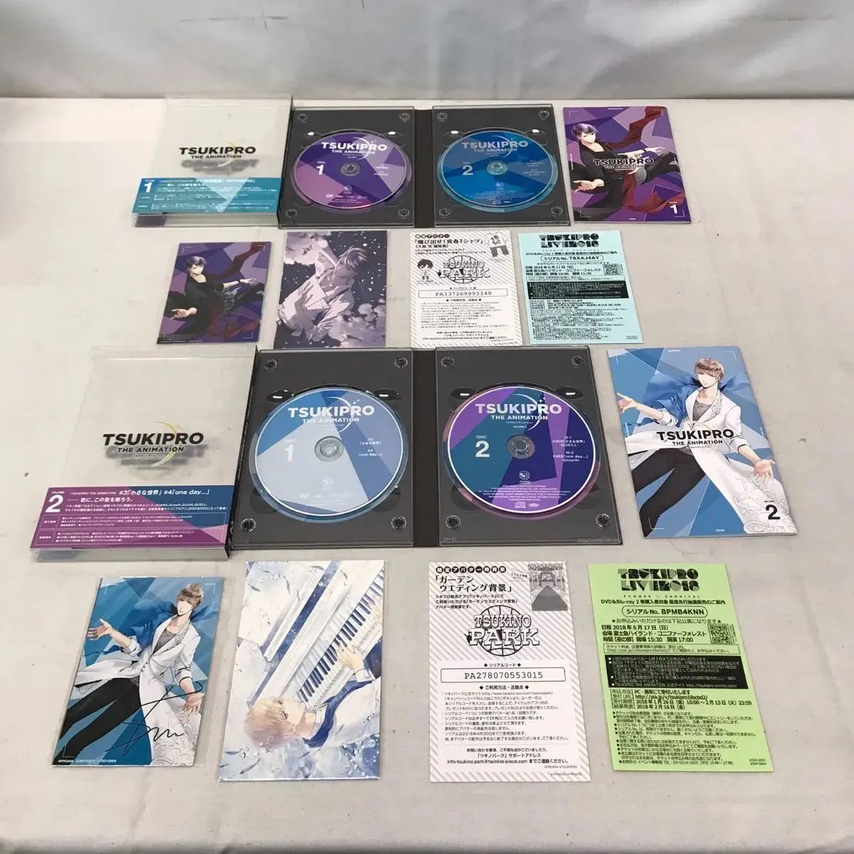 ツキウタ。 THE ANIMATION BOX 全7巻 セット 【DVD】 - メルカリ