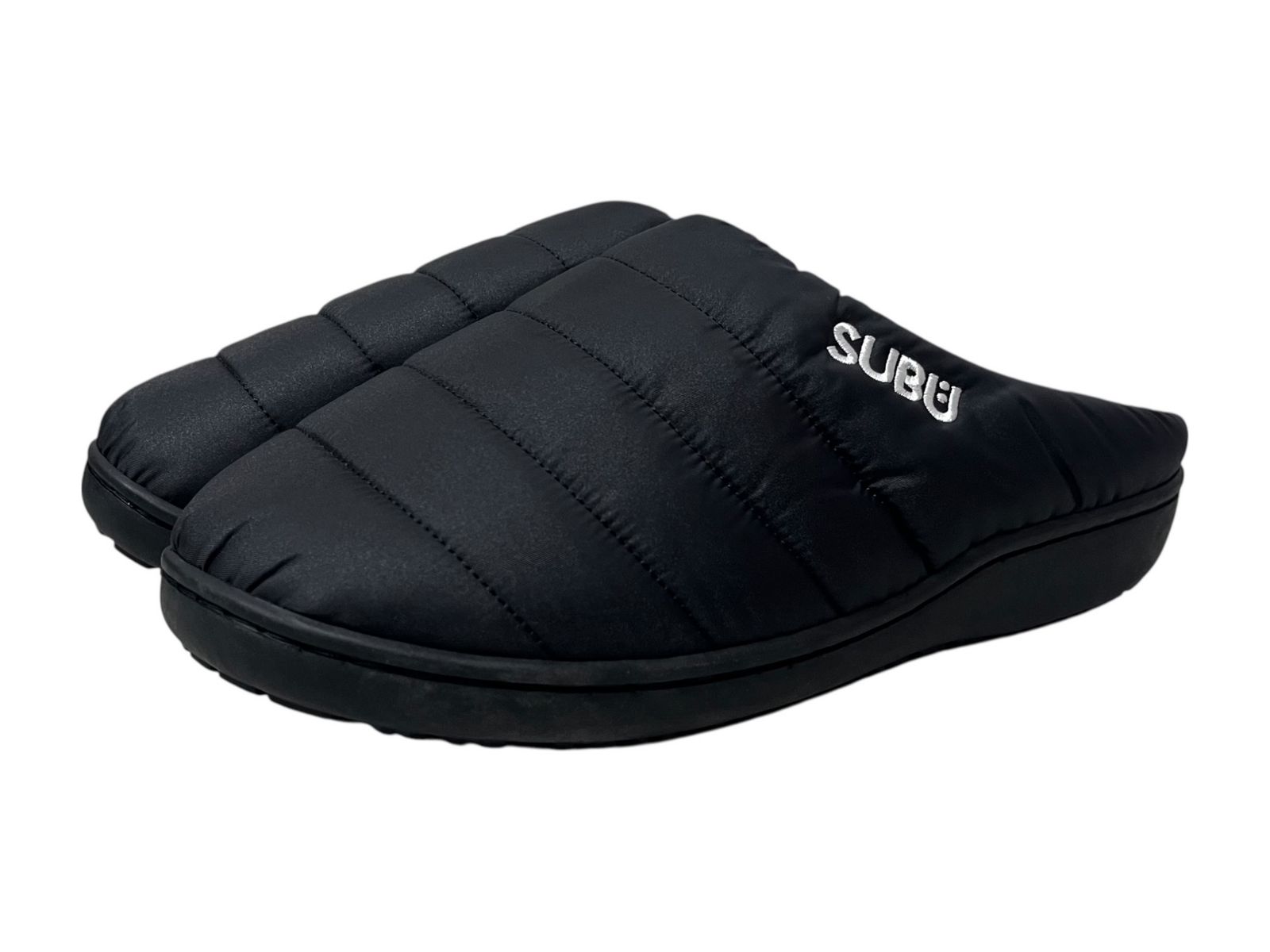 【新品未使用】SUBU(スブ)◯スリッパ/サンダル◯黒/BLACK(ブラック) SUBU スブ サンダル スリッパ メンズ レディース シューズ