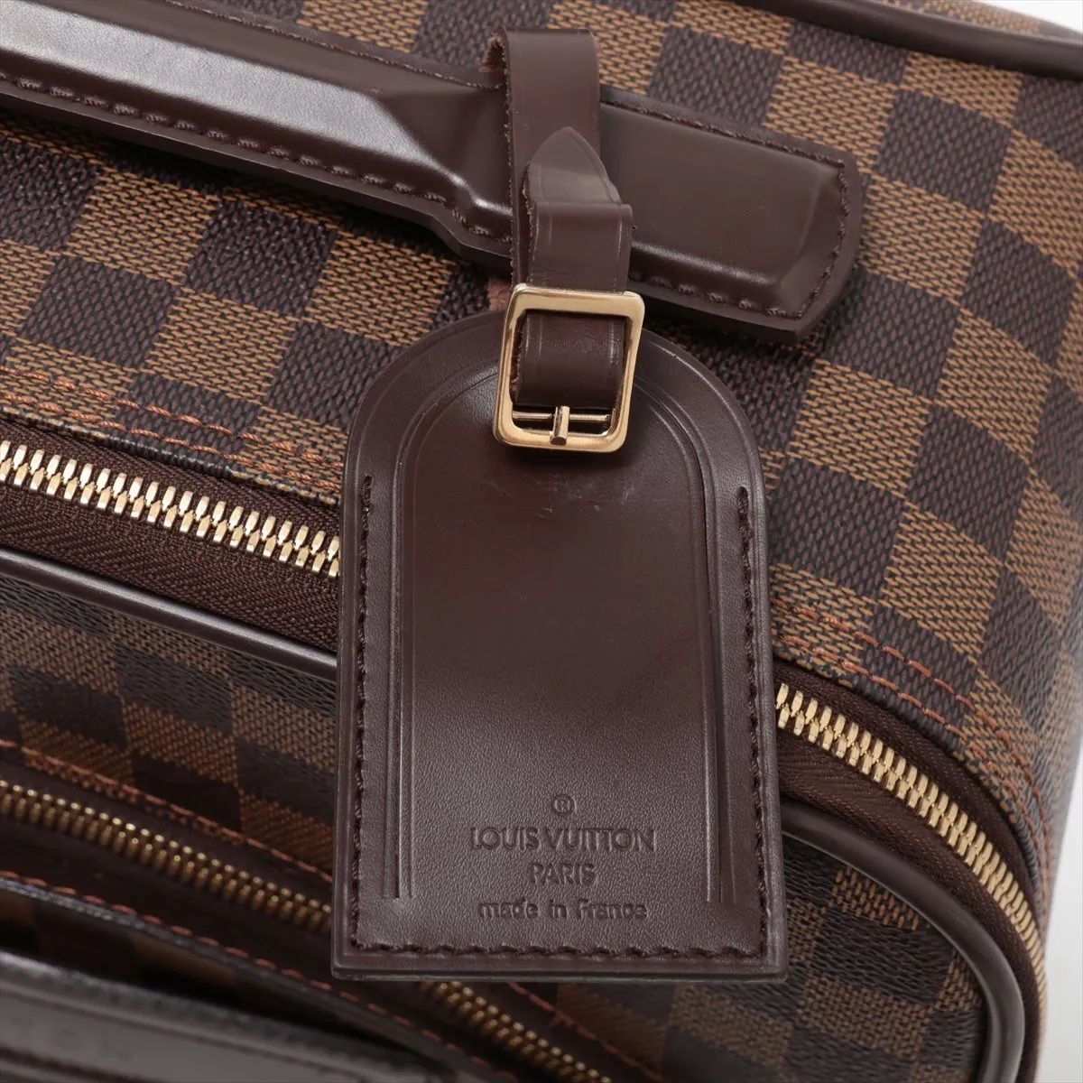 美品 ルイヴィトン ダミエ ペガス 45 N23293 レザー スーツ