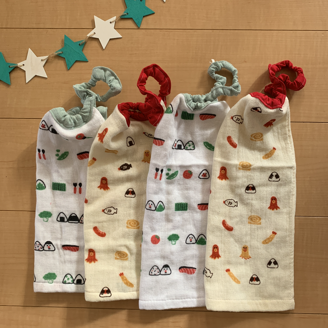 タオルエプロン おりこうタオル 4枚