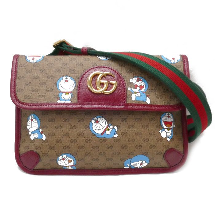 GUCCI グッチ ドラえもん コラボ ベルトバッグ ボディバッグ マルチ