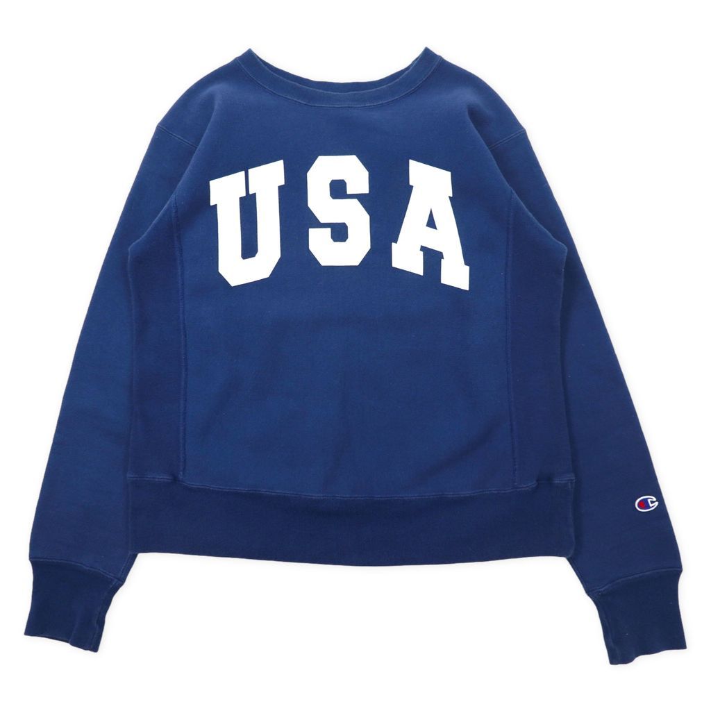 Champion Reverse Weave ネイビー　復刻 単色タグ　Mサイズ Champion USA製 リバースウィーブ スウェット M ネイビー