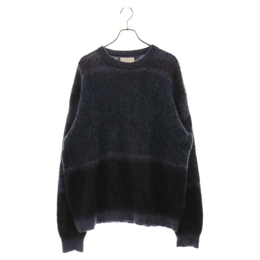 YOKE Rothko Jacquard Crew Neck Knit YOKE 21aw ROTHKO JACQUARD CREW