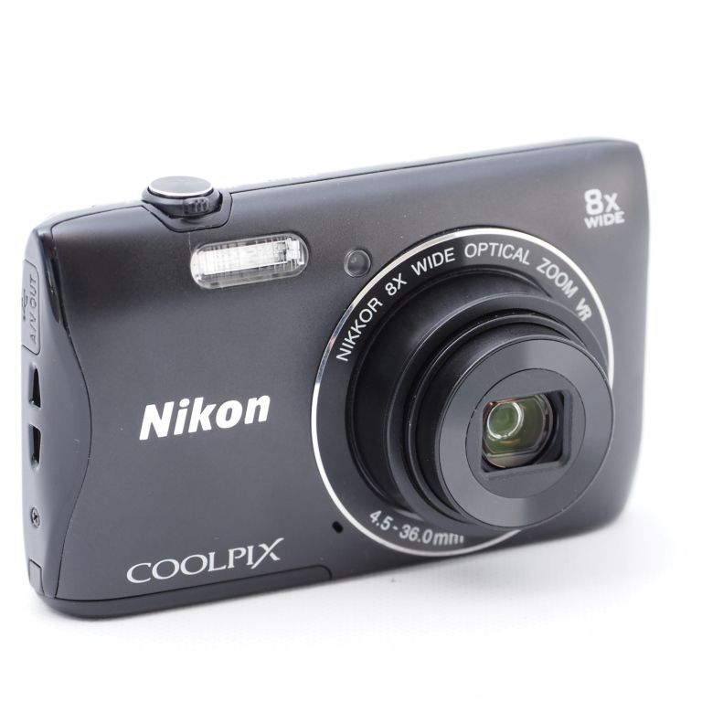 Nikon ニコン デジタルカメラ COOLPIX S3700 ブラック - カメラ本舗