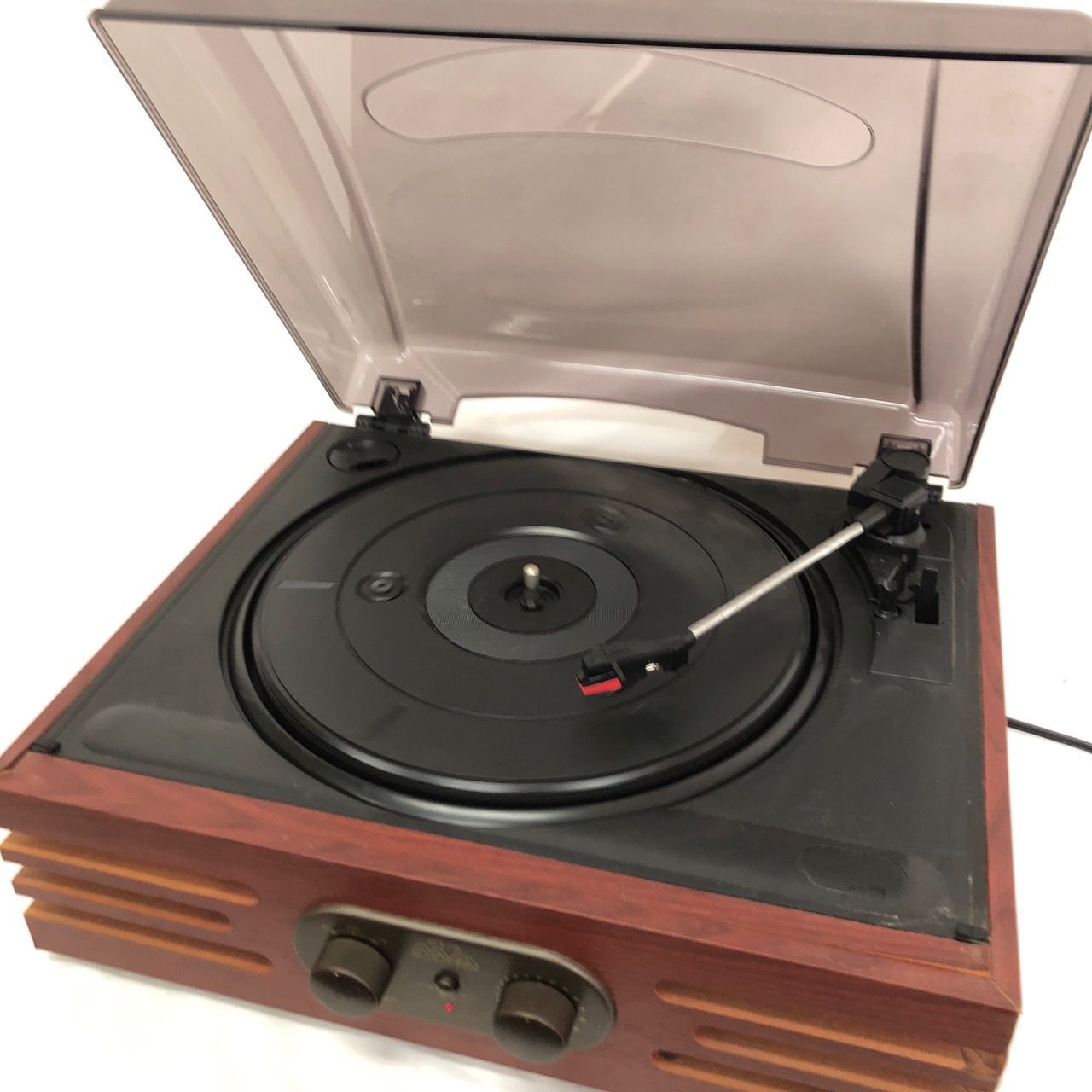 SOWA 卓上型レコードプレーヤーCT-3 説明書つき アンティーク調